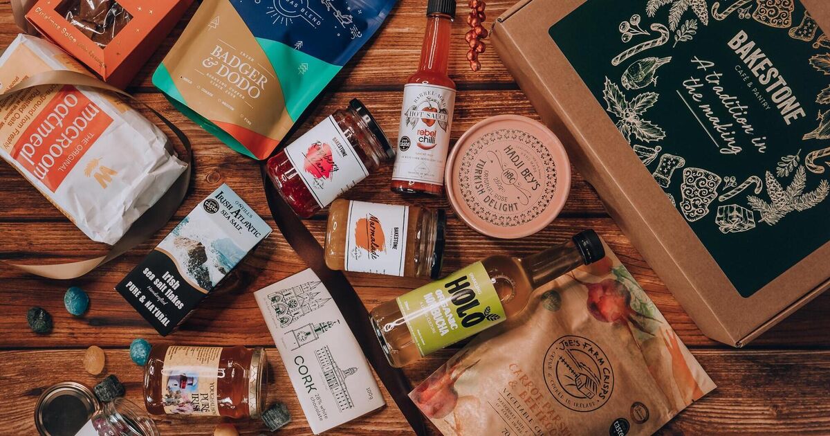 Cork hampers, natural skincare products, and more