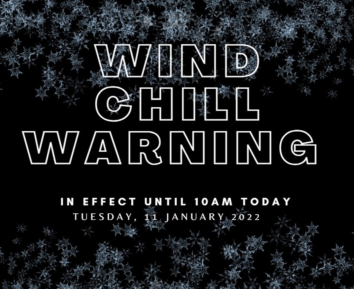 NWS Issues Wind Chill Warning