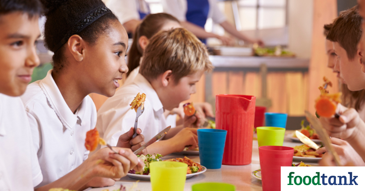 New Report Finds 100 Percent Organic, Plant-Forward School Meals Produce More Than Just Health Benefits – Food Tank