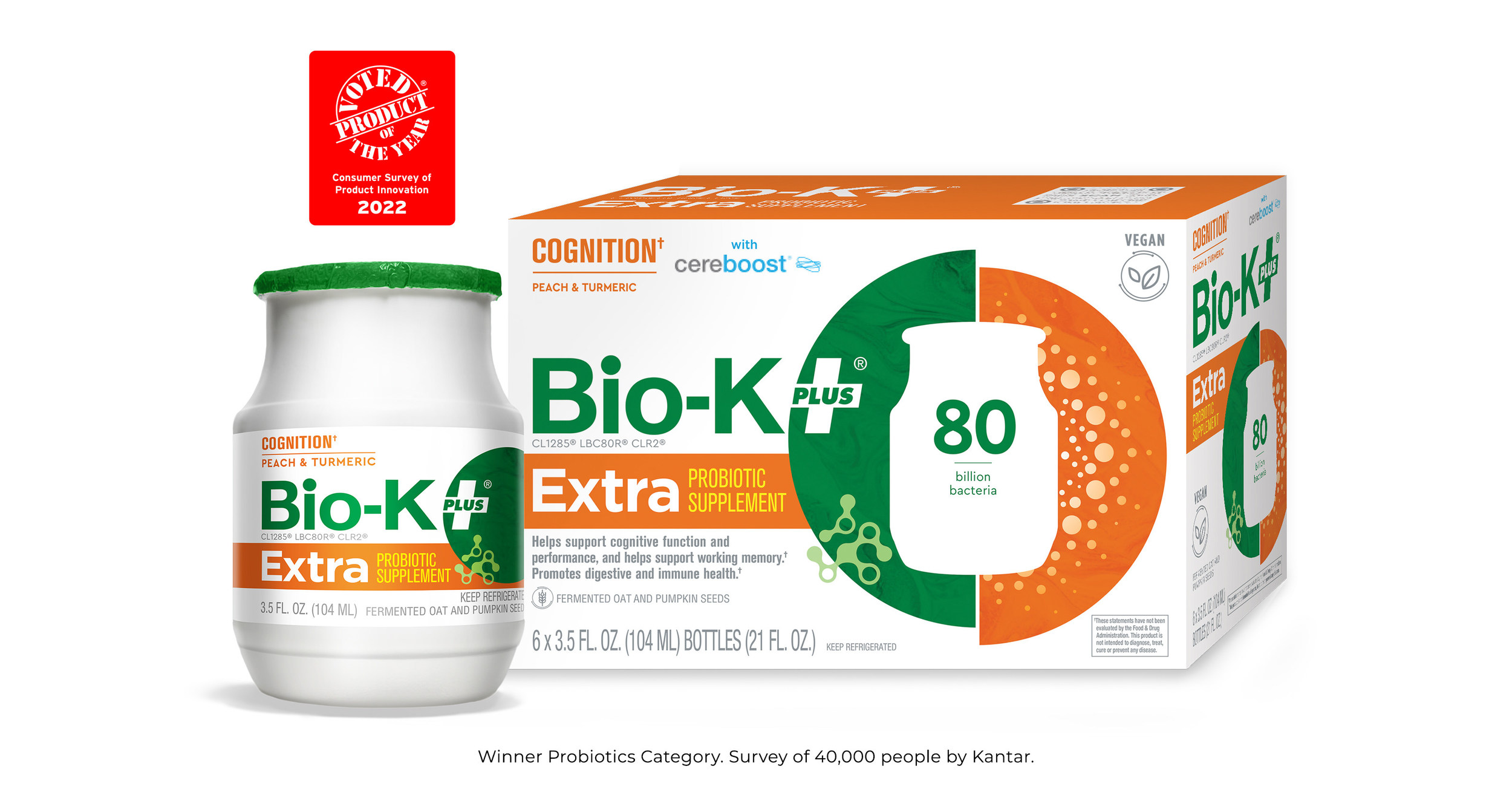 BIO-K+'S EXTRA COGNITION WITH CEREBOOST® VOTED PRODUCT OF THE YEAR 2022